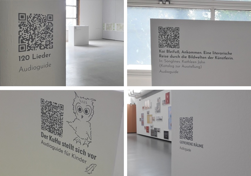 Digitale Guides in der Kunsthalle Göppingen